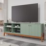 Rack para Tv de até 70 Polegadas 100% MDF Ripado Holanda 180cm - 1