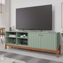 Ver imagem 1 de Rack para Tv de até 70 Polegadas 100% MDF Ripado Holanda 180cm