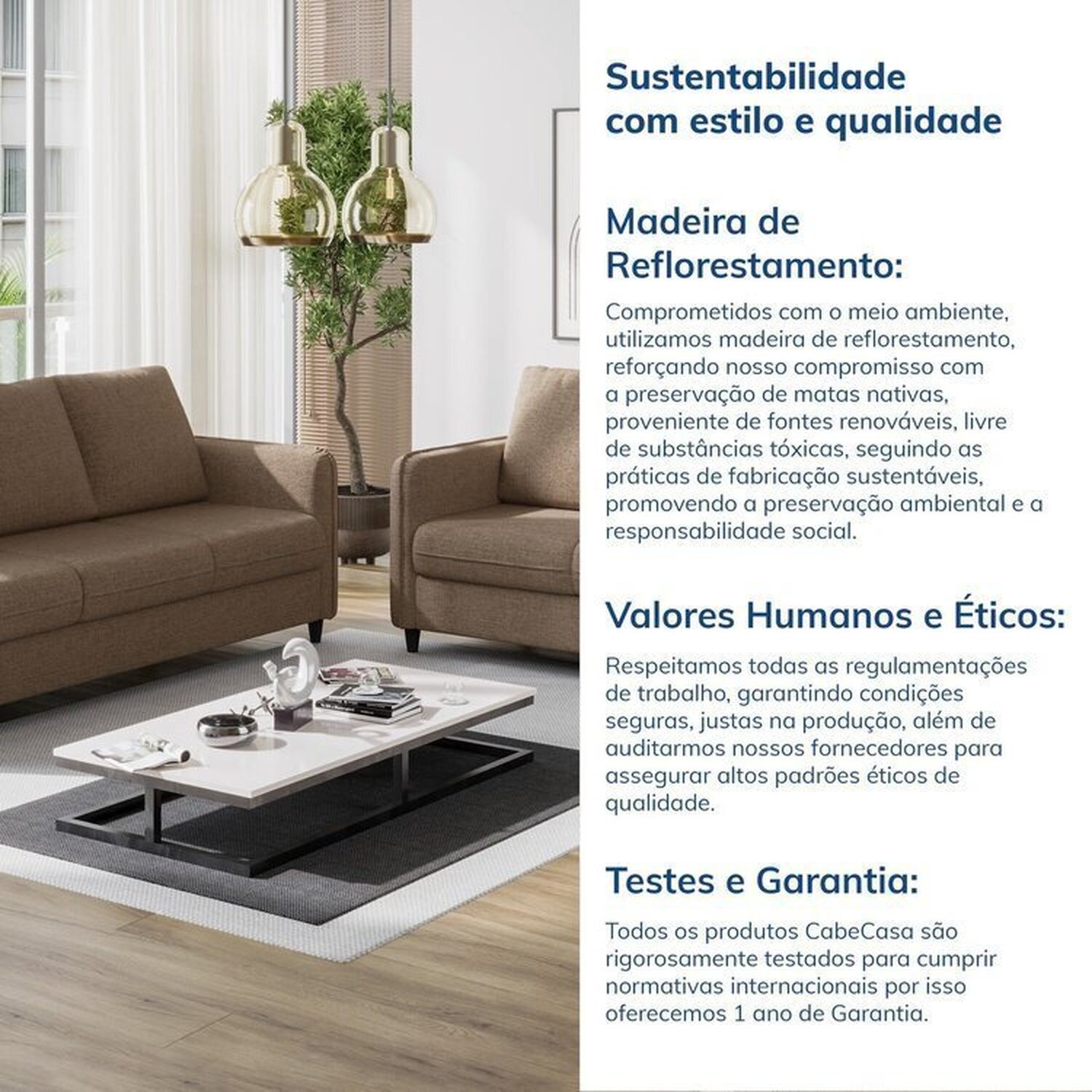 Conjunto Sofá com 2 e 3 Lugares em Linho Orquídea Cabecasa Madeiramadeira - 8