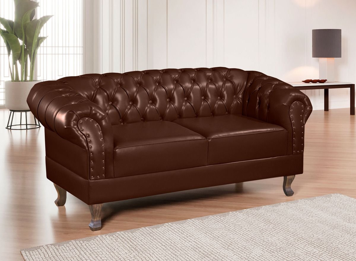 Namoradeira Chest 2 Lugares Duque Courano 150cm