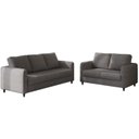 Ver imagem 5 de Conjunto Sofá com 2 e 3 Lugares em Linho Orquídea CabeCasa MadeiraOriginals