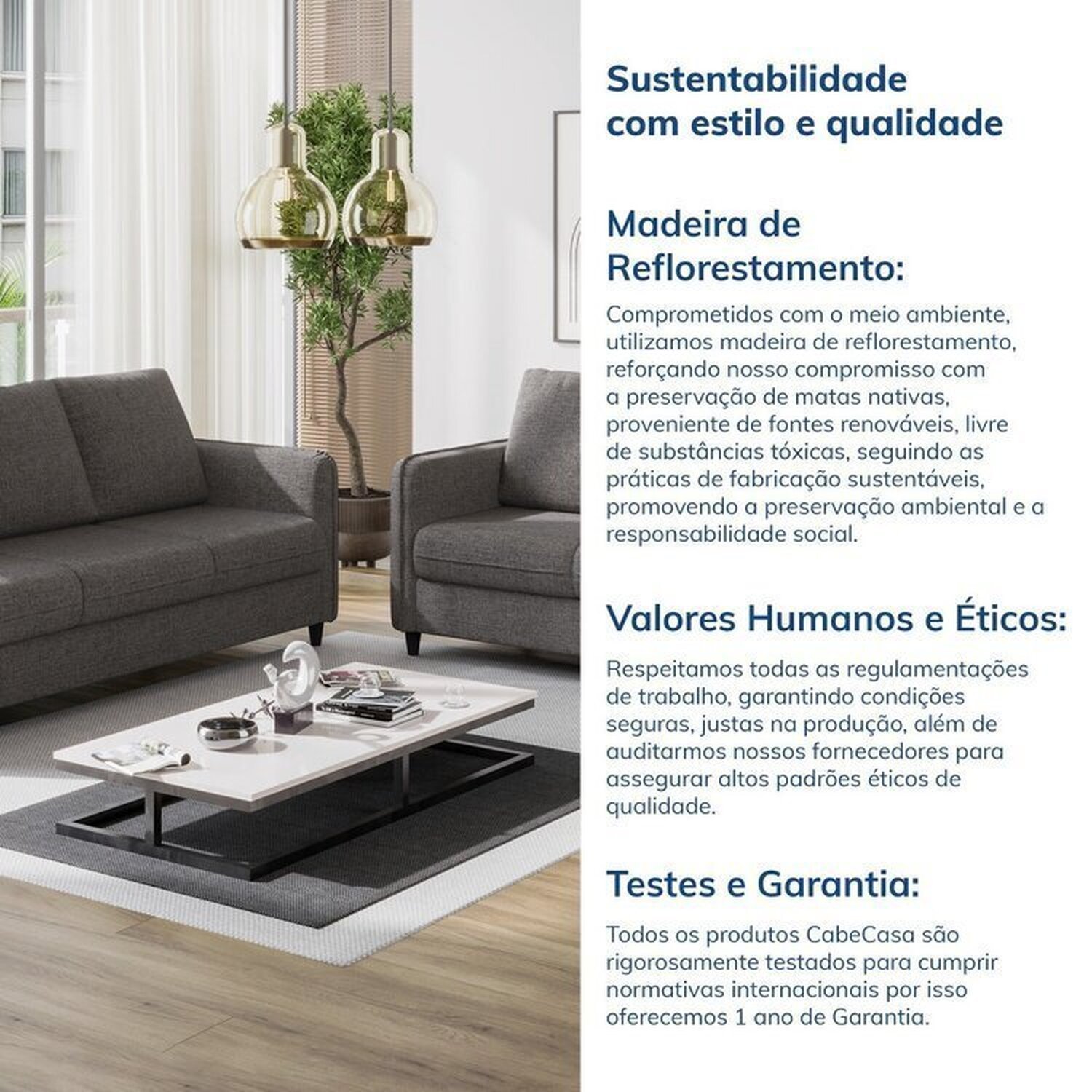 Conjunto Sofá com 2 e 3 Lugares em Linho Orquídea Cabecasa Madeiramadeira - 8