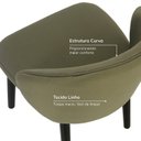 Ver imagem 7 de Cadeira Estofada Jambu CabeCasa MadeiraOriginals