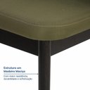 Ver mais imagens de Cadeira Estofada Jambu CabeCasa MadeiraOriginals