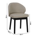 Ver imagem 2 de Cadeira Estofada Jambu CabeCasa MadeiraOriginals