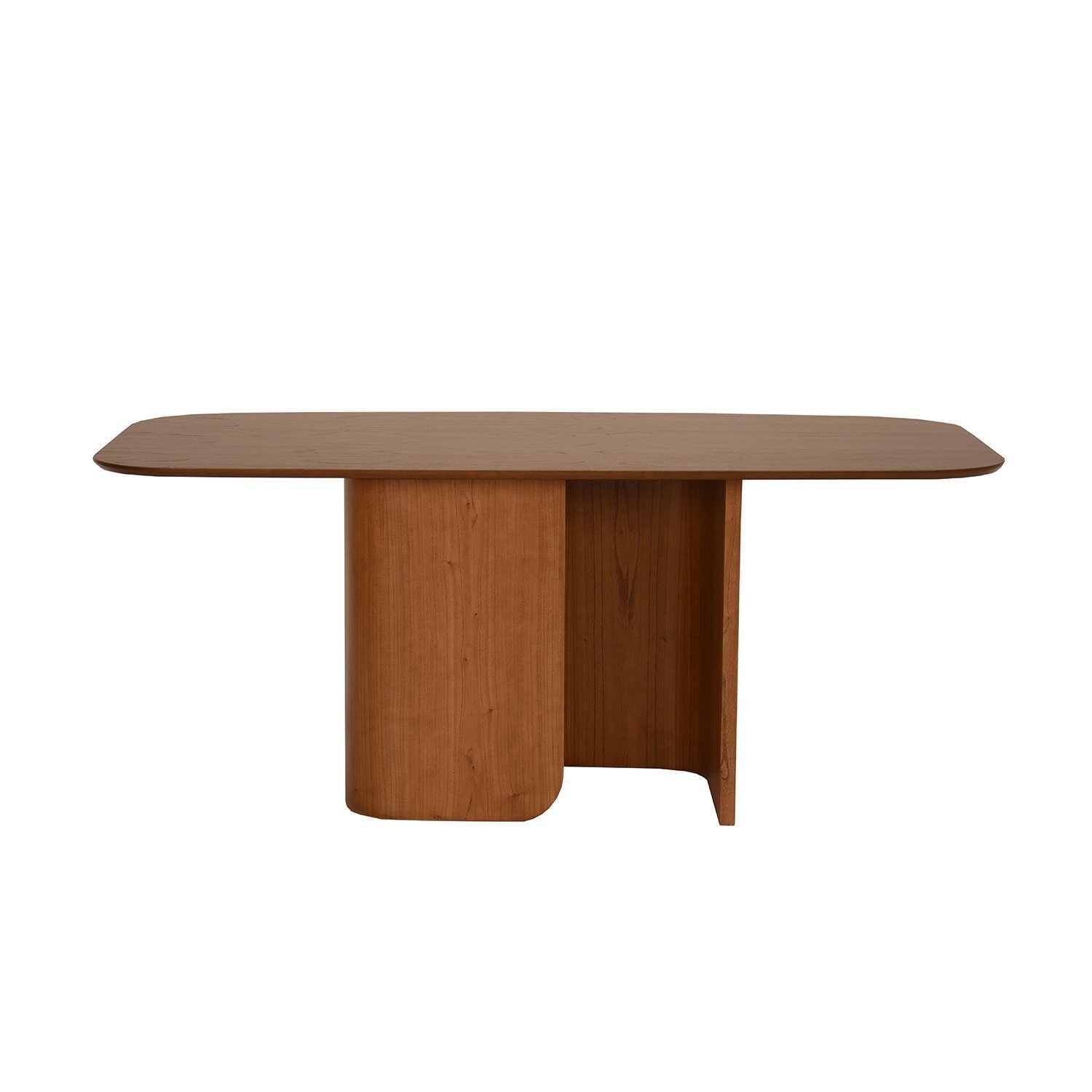 Mesa de Jantar 8 Lugares 210cm X 110cm Boreal Cabecasa Madeiramadeira - 7