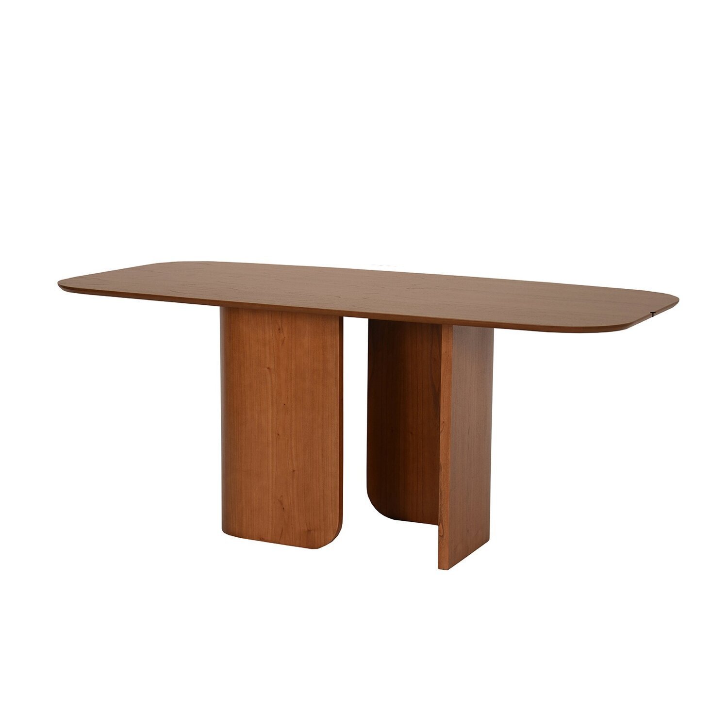 Mesa de Jantar 8 Lugares 210cm X 110cm Boreal Cabecasa Madeiramadeira - 6