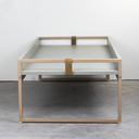 Ver imagem 5 de Mesa Centro Retangular para Sala de Estar 30cm x 48cm x 93cm Columbia Verde