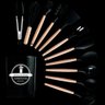 Kit Utensílios Cozinha 12 Peças Silicone Antiaderente (preto) - 4