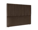 Ver imagem 1 de Cabeceira Cama Box Casal 195 cm Isis - Marrom Corino