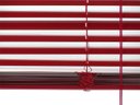 Ver imagem 3 de Persiana Horizontal Aluminio 25mm Vermelha 60 (L) x 160 (A) cm Cortina e Kit instalação 0,60 x 1,60