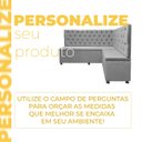 Ver imagem 7 de Kit Canto Alemão 4 Lugares com Baú e Capitonê Veludo Cinza Claro 1,25x1,60m Sofa Store