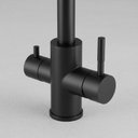 Ver imagem 4 de Torneira Monocomando de Cozinha com Entrada para Filtro – Corpo em Metal, Design Moderno Me18b