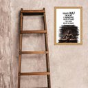 Ver imagem 2 de Quadro Moldura Dourada Oxalá - Proteção 33x24cm:com Acetato