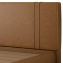 Ver imagem 6 de Cama King Flutuante com Cabeceira 195cm Astra S04 Couríssimo Caramelo - Lyam Decor
