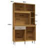 Cozinha Compacta Armário Organizador Duda 90cm com Gaveta - 3
