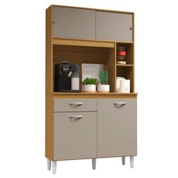 Cozinha Compacta Armário Organizador Duda 90cm com Gaveta - 2