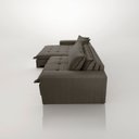 Ver mais imagens de Sofá Cama Jupiter 3 Lugares Retrátil Reclinável 2,30m Linho com Molas Ensacadas