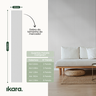 Kit 2 Painel Ripado de Madeira Natural Acústico Ikara - 270x32cm - 5