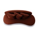 Ver imagem 5 de Sofá fixo Living 3 lugares e 3 almofadas 230cm Paris Espresso Móveis Linho 