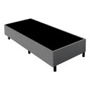 Ver imagem 3 de Cama Box Conjugado Solteiro com Colchão 88x68x188 Texas Gazin Cr35324 Grafite