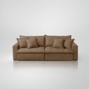 Ver imagem 7 de Sofá Cama Jupiter 3 Lugares Retrátil Reclinável 2,30m Boucle com Molas Ensacadas