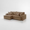 Ver imagem 5 de Sofá Cama Jupiter 3 Lugares Retrátil Reclinável 2,30m Boucle com Molas Ensacadas