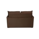 Ver imagem 3 de Sofá Pequeno 02 Lugares 150cm Mobi Suede Marrom Herrero