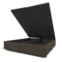 Ver imagem 5 de Base Box Baú King Bipartida Linho 1,93x2,03