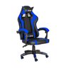 CADEIRA GAMER HUDSON AZUL E PRETO - 1