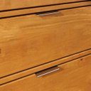 Ver imagem 4 de Cômoda Grande para Quarto Casal 9 Gavetas Madeira Maciça Mel Lice Idimex