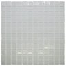 Pastilhas de Vidro Branca Cristal Brilhante Kit 11 Unidades Cozinha Banheiro Piscina 30x30cm - 4