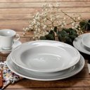Ver imagem 2 de Prato Fundo Porcelana Germer Cottage Branco 350ml Avulso Sopa Caldo Relevo