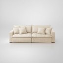 Ver imagem 7 de Sofá Cama Jupiter 3 Lugares Retrátil Reclinável 2,30m Boucle com Molas Ensacadas