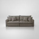 Ver imagem 7 de Sofá Cama Jupiter 3 Lugares Retrátil Reclinável 2,30m Boucle com Molas Ensacadas