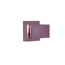 Ver imagem 3 de Kit 02 Acabamentos Registro Volante Quadrado Metal Rose