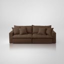 Ver imagem 7 de Sofá Cama Jupiter 3 Lugares Retrátil Reclinável 2,30m Veludo com Molas Ensacadas