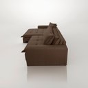 Ver mais imagens de Sofá Cama Jupiter 3 Lugares Retrátil Reclinável 2,30m Veludo com Molas Ensacadas