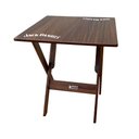 Ver imagem 5 de Kit 2 Conjuntos Mesa Dobrável Madeira 70x70 com 4 Cadeiras Personalizada Jack Imbuia - Tarimatã