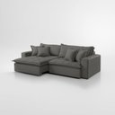 Ver imagem 5 de Sofá Cama Jupiter 3 Lugares Retrátil Reclinável 2,30m Veludo com Molas Ensacadas