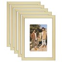 Ver imagem 1 de Kit 5 Porta Retrato 21x15 Quadro com Paspatur Fotos 15x10