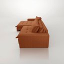 Ver mais imagens de Sofá Cama Jupiter 3 Lugares Retrátil Reclinável 2,30m Veludo com Molas Ensacadas