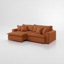 Ver imagem 5 de Sofá Cama Jupiter 3 Lugares Retrátil Reclinável 2,30m Veludo com Molas Ensacadas