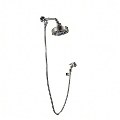 Chuveiro c/ Desviador Livo Niquel Escovado 1/2" Addra