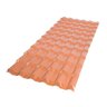 Kit 15 Telhas Plan Colonial PVC 3,30x0,88 6 Ondas Afort - 1