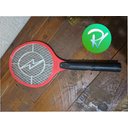 Ver imagem 2 de Raquete Elétrica Mata Mosquito Insetos - Recarregável - Bivolt 110 - 220