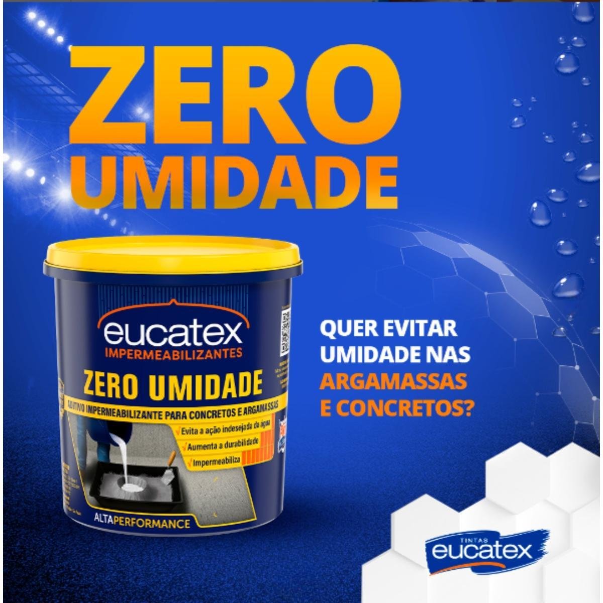 Aditivo Zero Umidade 3,6l Impermeabiliza Concretos Argamassa - 5