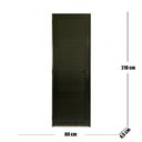 Ver imagem 3 de Porta Lambril com Maçaneta Linha 25 210x80 Lado Direito