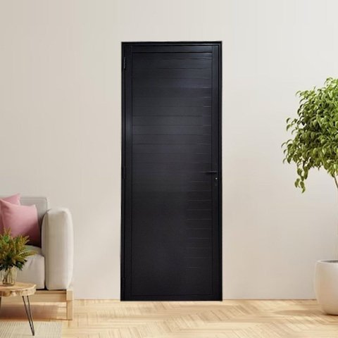 Porta Lambril com Maçaneta Linha 25 210x80 Abertura Esquerda