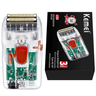 Kit Maquina Transparente Barata Kemei NG-203 Shaver NG-987 - 9